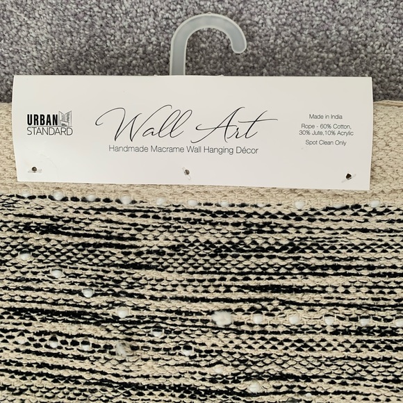 Urban Standard Boho Macarame Wall Hanging Decor (2) - Picture 4 of 4